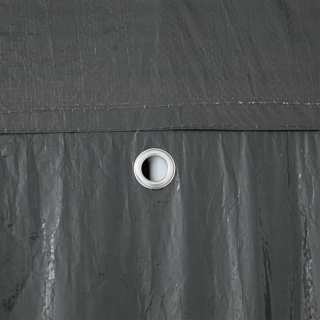 Party Tent Anthracite 800 x 400 x 266 cm Polyethylene and Steel