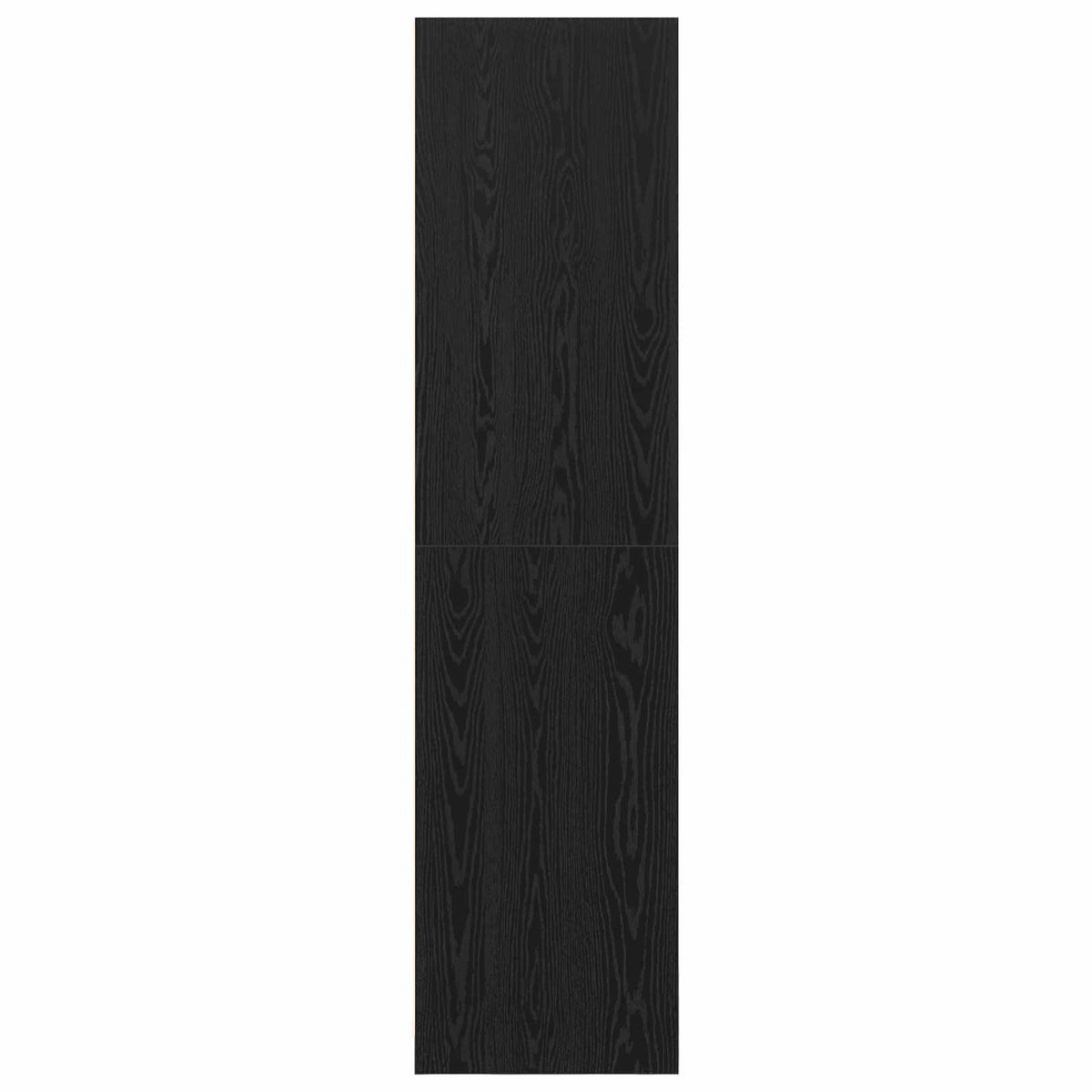 Wardrobe with Shelf Black Oak 100 x 50 x 200 cm Engineered Wood