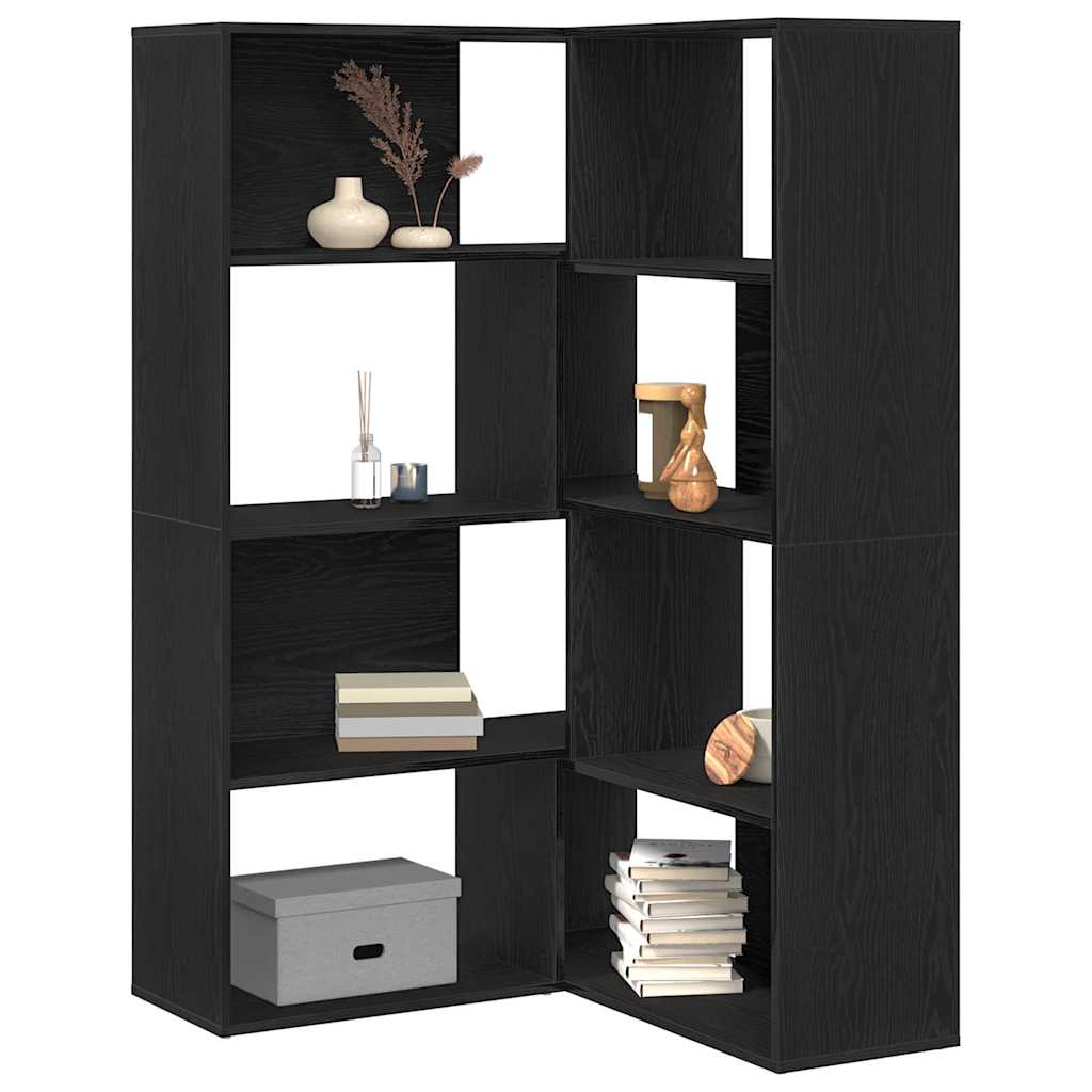 Wardrobe 2 pcs Black Oak 85 x 85 x 140 cm Engineered Wood