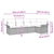 Garden Sofa Set 5 pcs 242.5 x 132.5 x 85 cm Poly rattan
