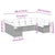 Garden Sofa Set with Cushion 9 pcs Grey Poly rattan