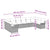 Garden Sofa Set with Cushion 10 pcs Grey Poly rattan