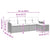 Garden Sofa Set with Cushion 5 pcs Black Poly rattan