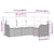 Garden Sofa Set with Cushion 4 pcs Black Poly rattan