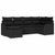 Garden Sofa Set with Cushion 6 pcs Black Poly rattan