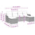 Garden Sofa Set with Cushion 6 pcs Black Poly rattan