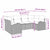 Garden Sofa Set 6 pcs Black Poly rattan
