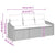 Garden Sofa Set 3 pcs Black Poly rattan