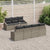 Garden Sofa Set with Cushion Manual 8 pcs Grey 55 x 55 x 37 cm