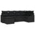 Garden Sofa Set 6 pcs Black Poly rattan