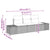 Garden Sofa Set 3 pcs Black Poly rattan