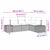 Garden Sofa Set 4 pcs Black Poly rattan
