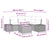 Garden Sofa Set 5 pcs Black Poly rattan