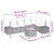 Garden Sofa Set 6 pcs Black Poly rattan