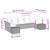 Garden Sofa Set with Cushion 7 pcs Black Poly rattan
