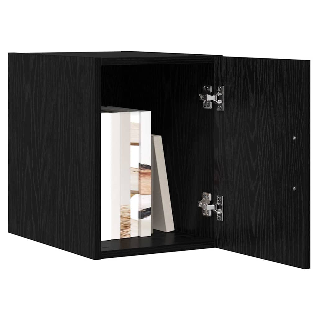 Wall-Mounted Cabinet Black Oak 30 x 42.5 x 39.5 cm