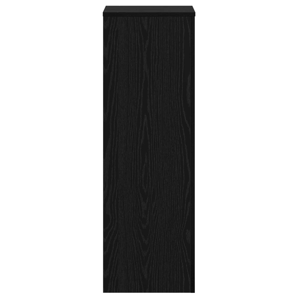 Plant Stand Black Oak 33 x 33 x 100 cm Engineered wood