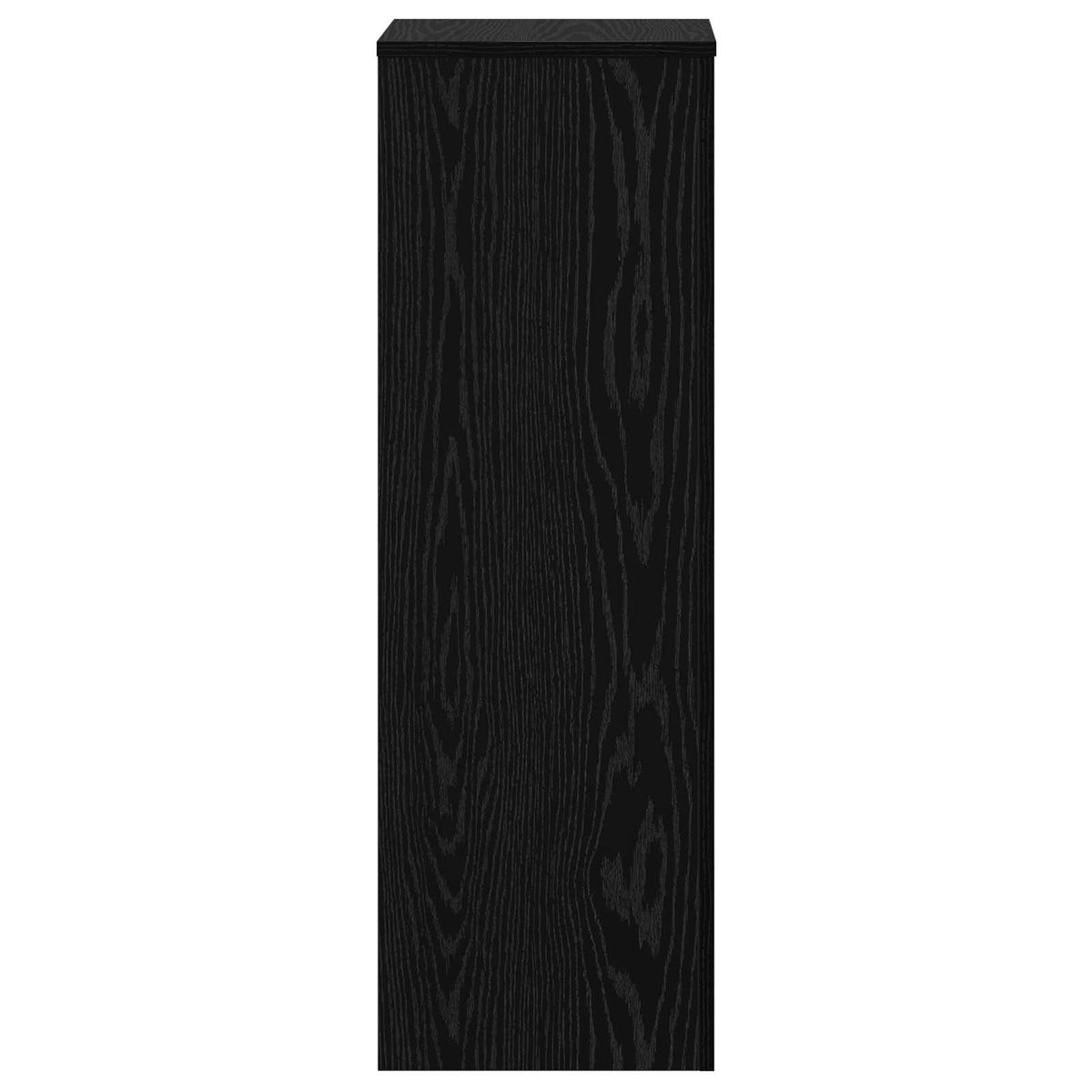 Plant Stand Black Oak 33 x 33 x 100 cm Engineered wood