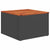 Garden Sofa Set 9 pcs Black Poly rattan