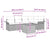 Garden Sofa Set 6 pcs Grey Poly rattan