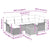 Garden Sofa Set 7 pcs Grey Poly rattan
