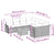 Garden Sofa Set 9 pcs Grey Poly rattan