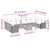 Garden Sofa Set 11 pcs Grey Poly rattan