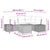 Garden Sofa Set with Cushion 5 pcs Black Poly rattan