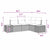Garden Sofa Set with Cushion 4 pcs Black Poly rattan