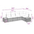 Garden Sofa Set with Cushion 5 pcs Black Poly rattan