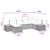 Garden Sofa Set with Cushion 6 pcs Black Poly rattan