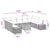 Garden Sofa Set with Cushion 10 pcs Black Poly rattan
