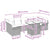 Garden Sofa Set with Cushion 8 pcs Grey Poly rattan