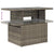 Garden Sofa Set with Cushion 6 pcs Grey Poly rattan