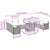 Garden Sofa Set with Cushion 11 pcs Black Poly rattan