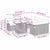 Garden Sofa Set with Cushion 9 pcs Black Poly rattan