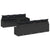 Garden Sofa Set with Cushion 7 pcs Black 100 x 55 x 73 cm