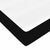 Bed Frame with Mattress with Mattress Black 90 x 190 cm Fabric