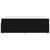 Bed Frame with Mattress with Mattress Black 90 x 190 cm Fabric