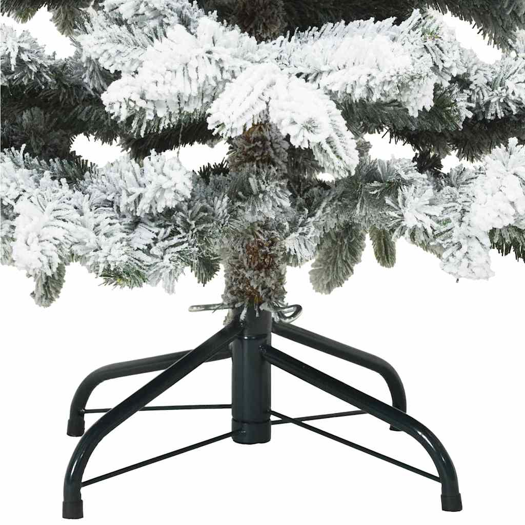 Artificial Christmas Tree with 150 LEDs White 150 cm PE and PVC
