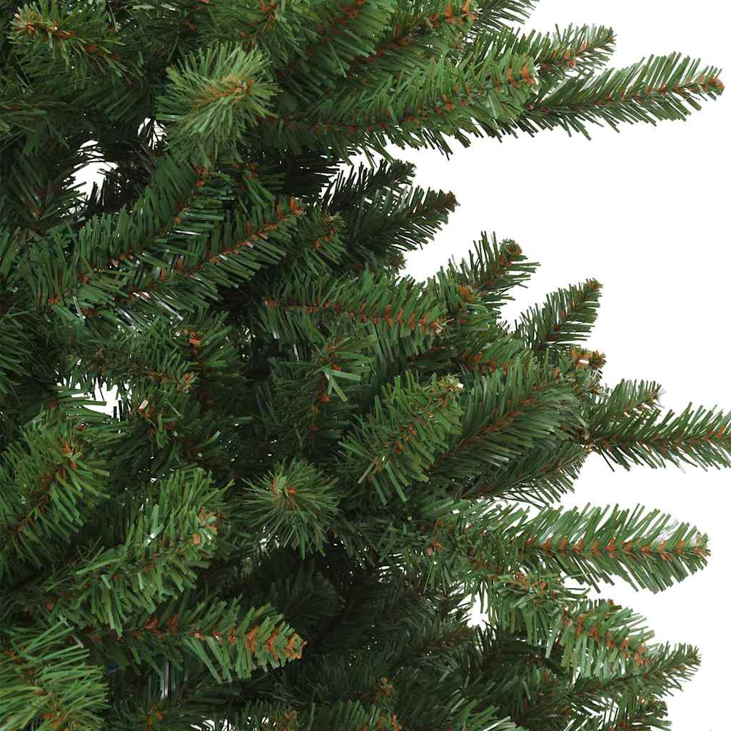 Artificial Hinged Christmas Tree Green 150 cm PVC and Steel