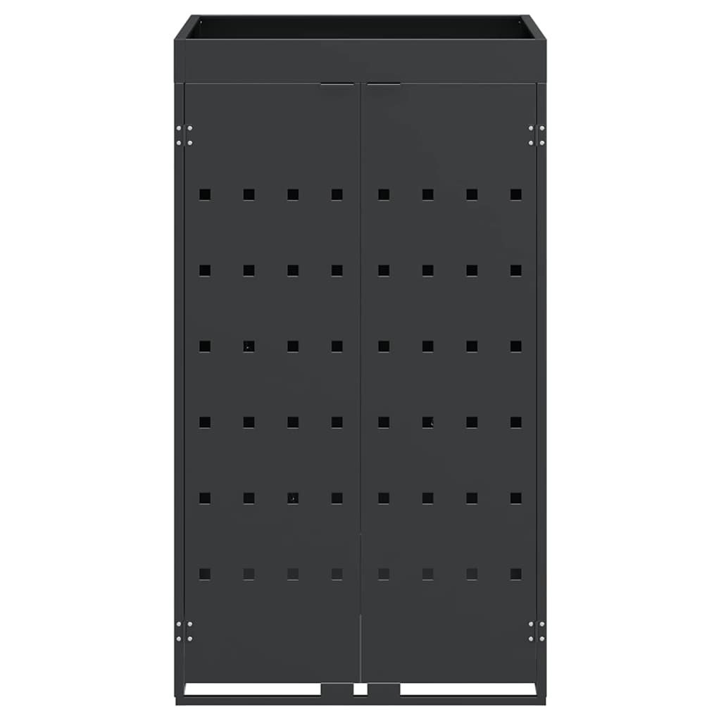 Wheelie Bin Storage with Planter Roof for Single 240L Bin