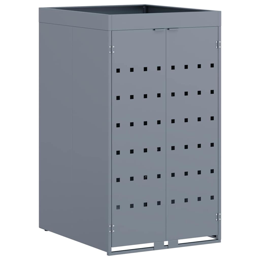 Wheelie Bin Storage with Planter Roof for Single 240L Bin