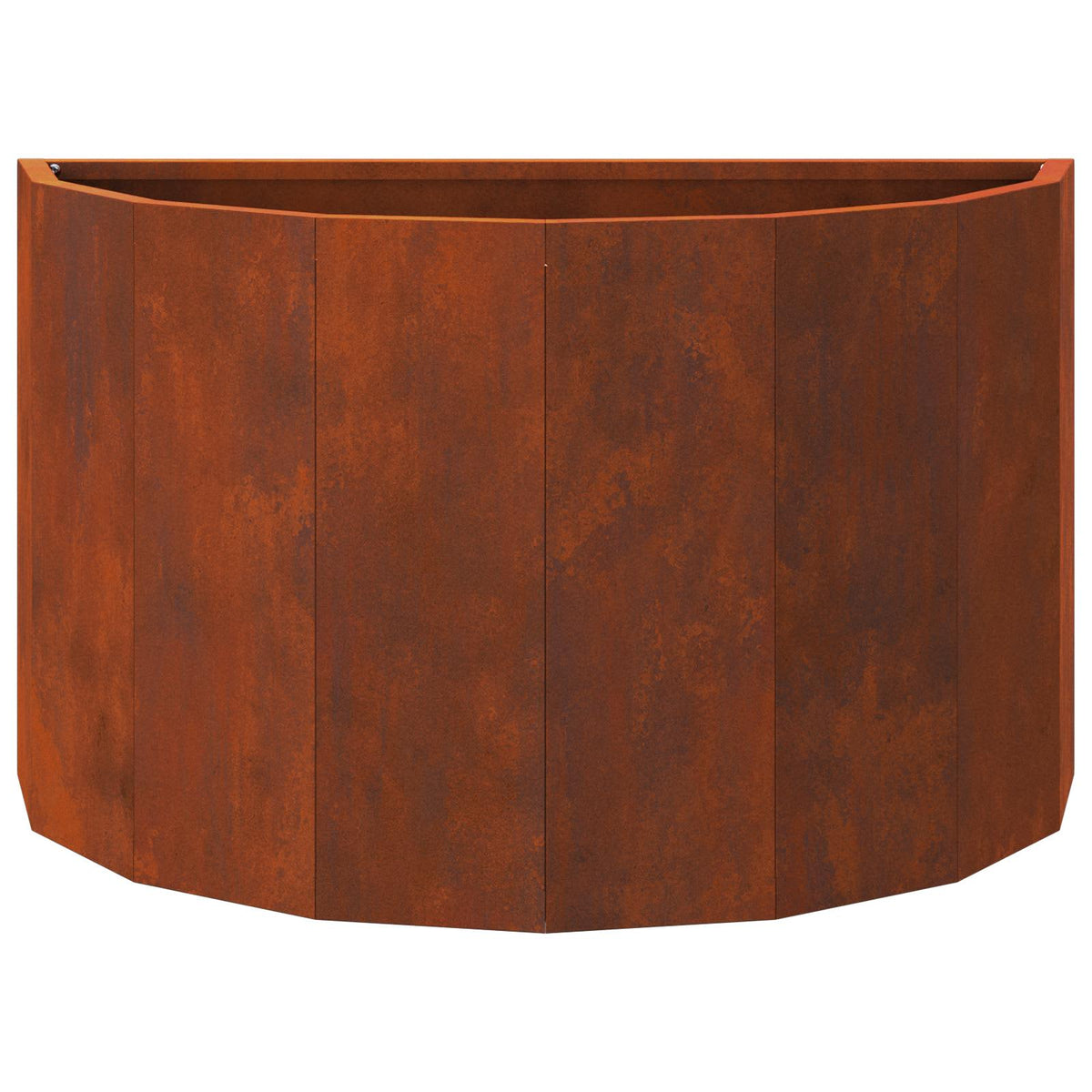 Planter Rusty 60 x 30 x 35 cm Weathering Steel