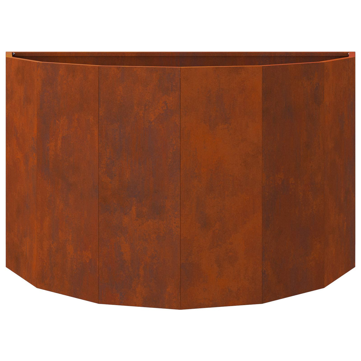 Planter Rusty 90 x 45 x 50 cm Weathering Steel