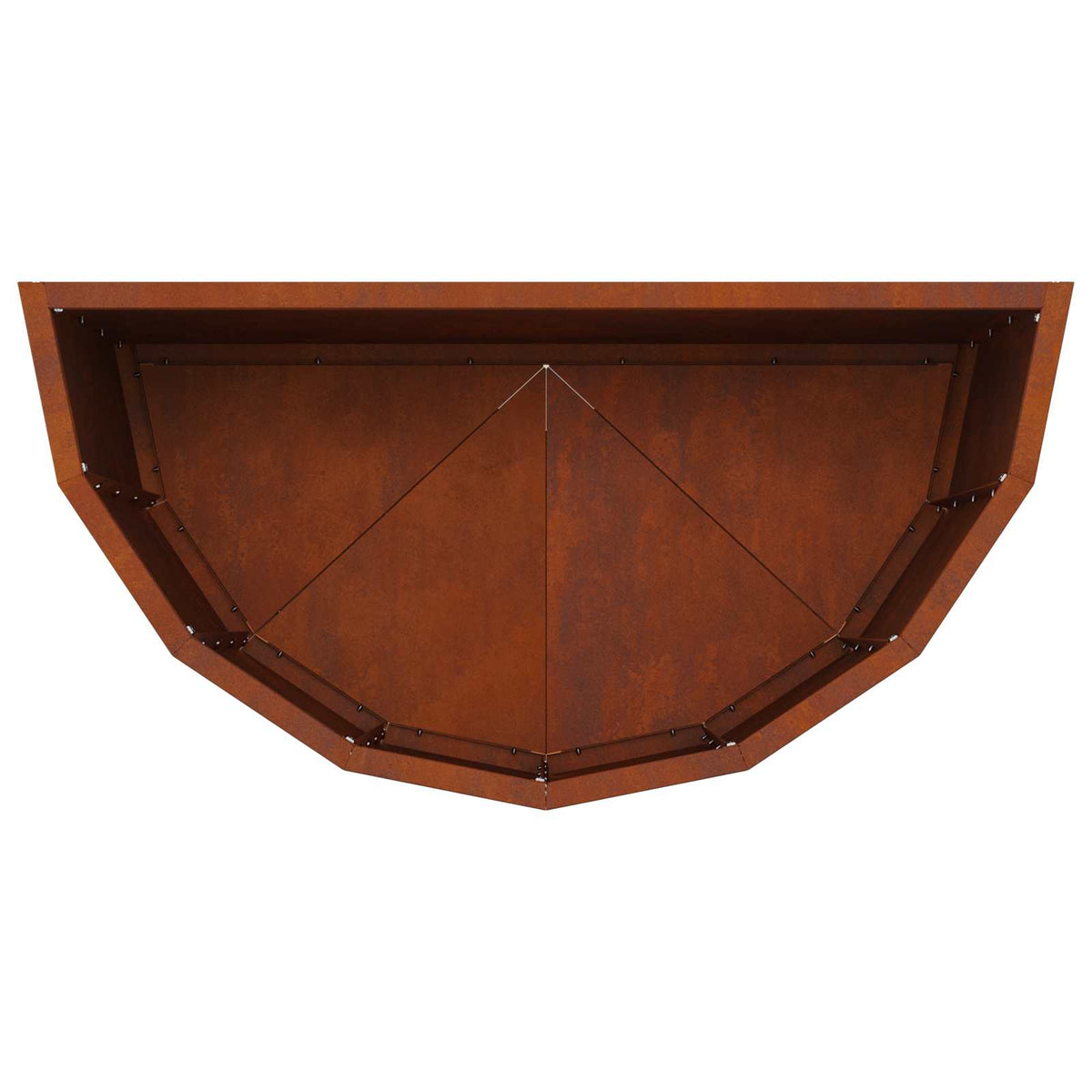 Planter Rusty 60 x 30 x 50 cm Weathering Steel