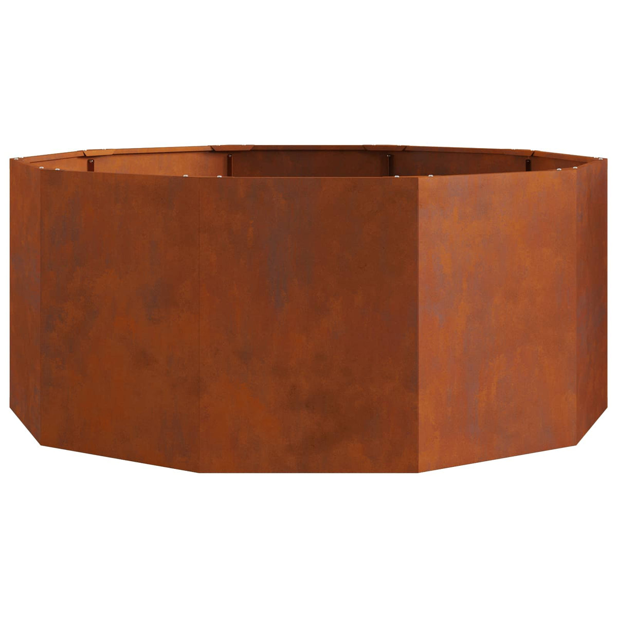 Planter Rusty 120 x 120 x 50 cm Weathering Steel