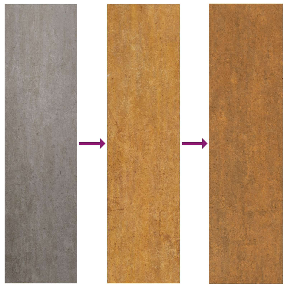 Planter Rusty 90 x 90 x 50 cm Weathering Steel