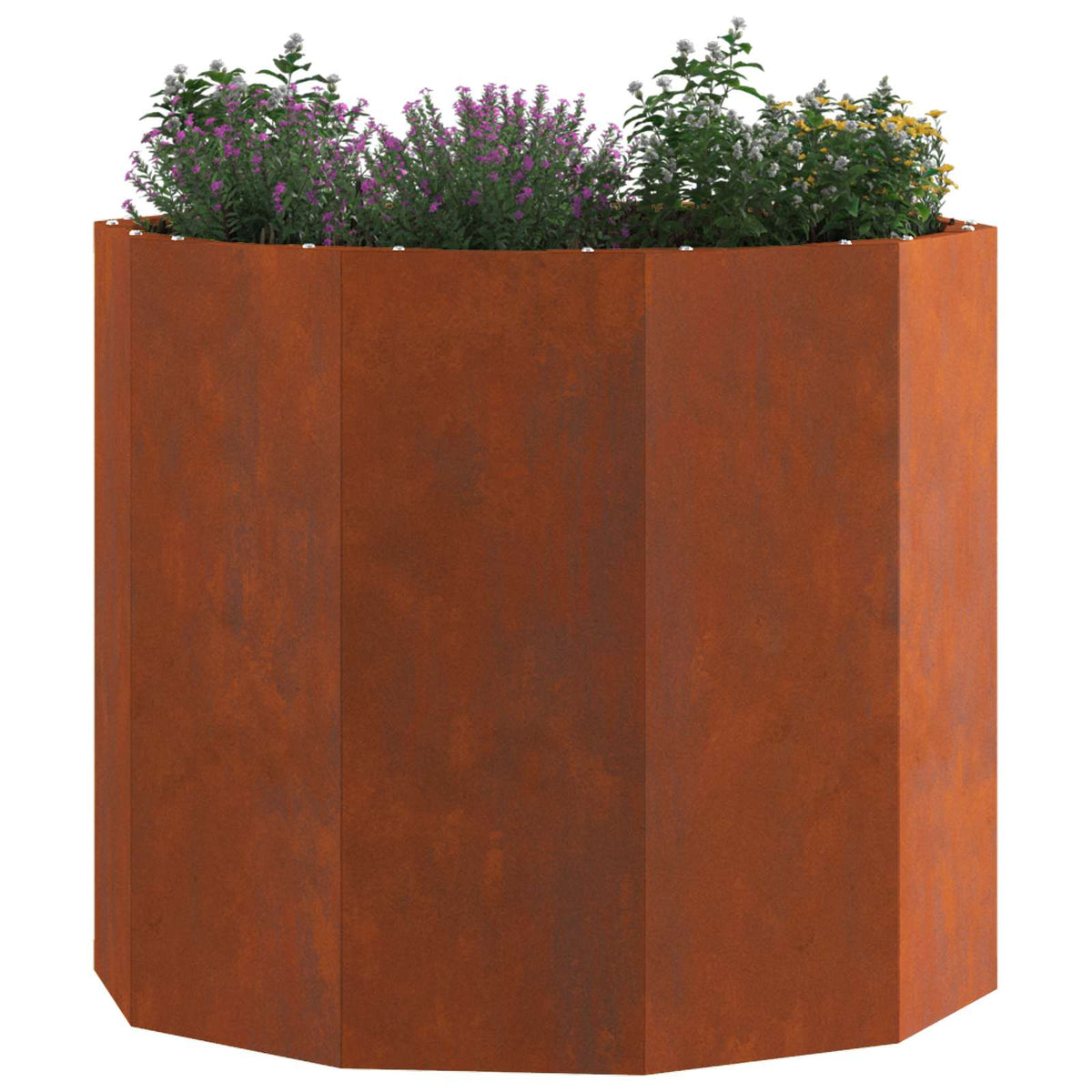 Planter Rusty 60 x 60 x 50 cm Weathering Steel