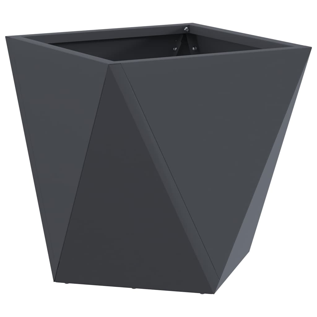Planter Anthracite 30 x 30 x 30 cm Steel